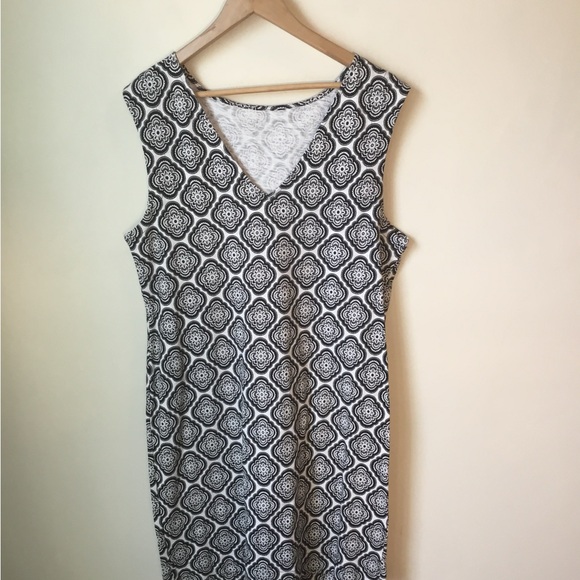Boden Sleeveless Jersey Shift Dress 12L - Picture 2 of 7
